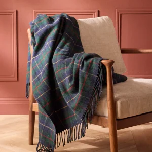 Plaid écossais XL - laine majoritaire