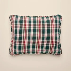 Housse de coussin en tartan - Collection Noël
