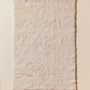 Petit tapis poils longs pure laine