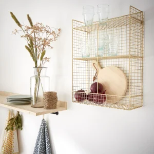 Étagère filaire en métal