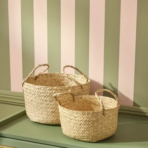 Panier en rotin par lot de 2