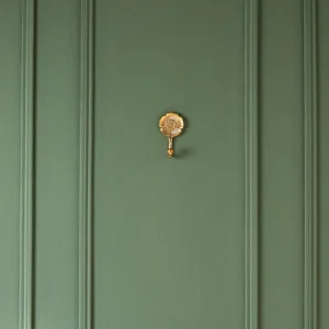 Patère fleur métal