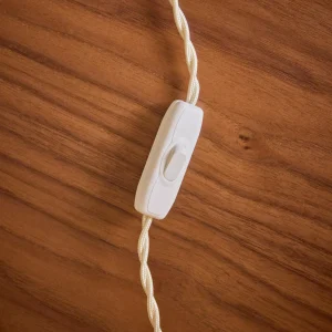 Lampe Martin en verre ciselé