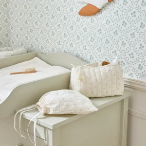 Trousse de toilette en gaze de coton