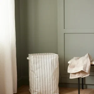 Bac à linge en toile