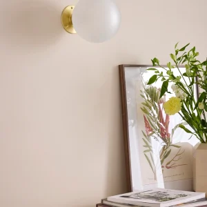 Applique Doria en verre et métal