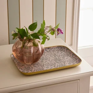 Plateau émaillé Géraldine - Grand modèle