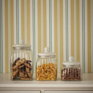 Bonbonnière en verre et céramique - petit modèle