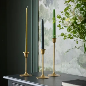 Bougeoir en laiton Elégant - petit modèle