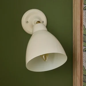 Applique murale Auguste en métal émaillé