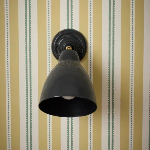 Applique murale Auguste en métal émaillé