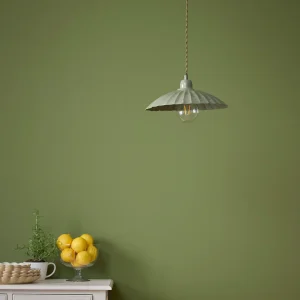 Suspension Aline en métal émaillé - grand modèle