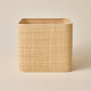 Abat-jour en raphia - grand modèle Victoire