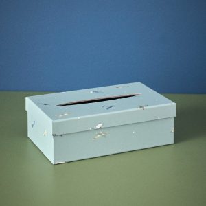 Boîte à mouchoirs en papier imprimé