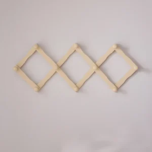 Portemanteau accordéon en bois