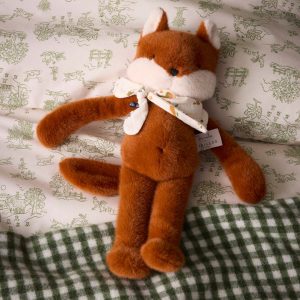 Peluche renard Lazare - Collection Cyrillus X Maïlou Tradition