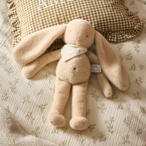 Peluche lapin Germain - Collection Cyrillus X Maïlou Tradition