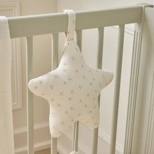 Étoile musicale en gaze de coton