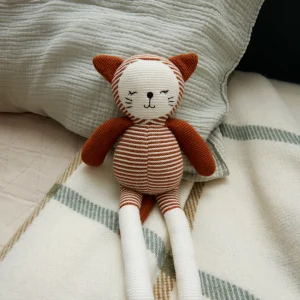 Doudou chat en crochet