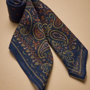 Bandana imprimé en laine femme