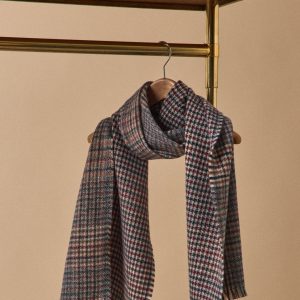 Écharpe étole double face carreaux adulte