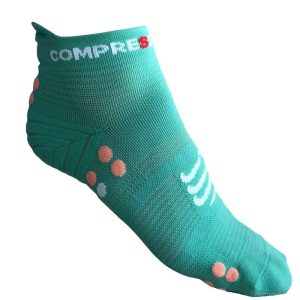 Chaussettes basses Compressport vert