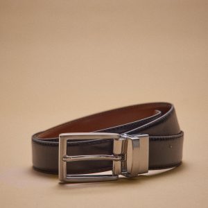 Ceinture cuir réversible homme