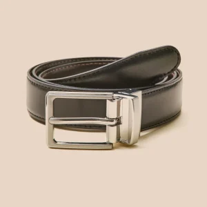 Ceinture cuir réversible homme