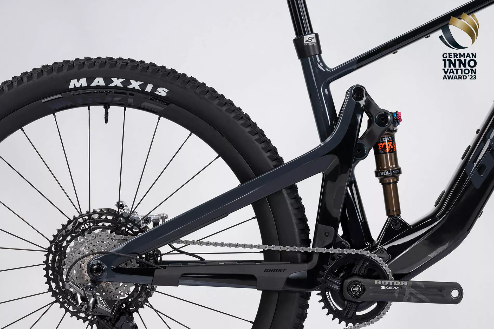 VTT Electrique tout-suspendu Ghost PATH RIOT LTD Noir Taille L – Image 6