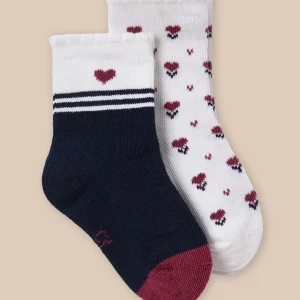 Lot de 2 paires de chaussettes Bébé