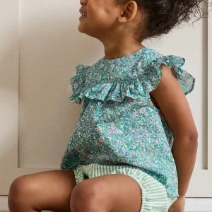 Top en tissu Liberty Harriet bébé