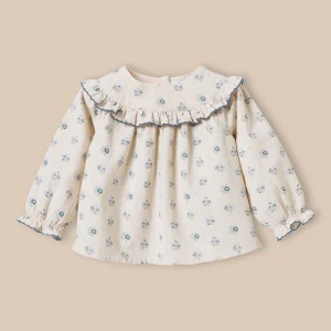 Guimpe en velours imprimé CLAUDY Bébé