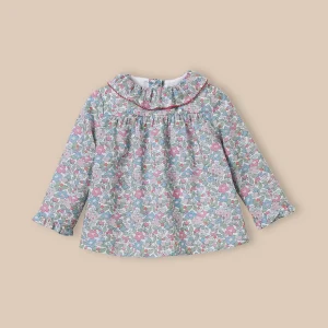 Blouse en tissu Liberty Bébé