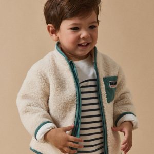 Gilet en sherpa Bébé