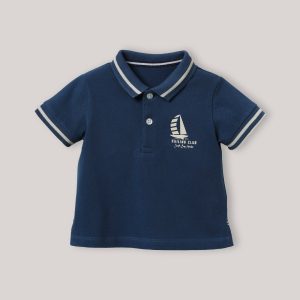 Polo en maille piquée bébé - Coton biologique