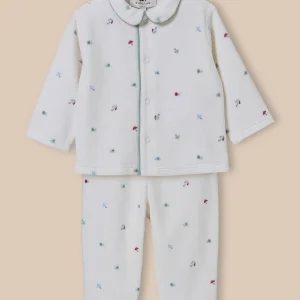 Pyjama en velours bébé