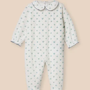 Dors-bien en velours imprimé Bébé