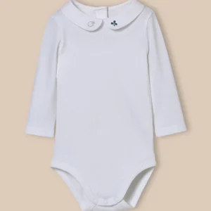 Body col brodé Bébé - Coton biologique