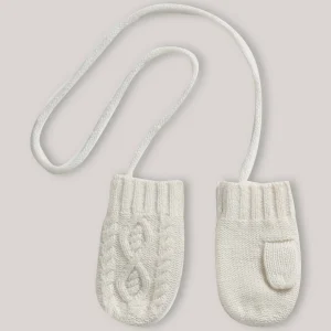 Moufles torsadées bébé