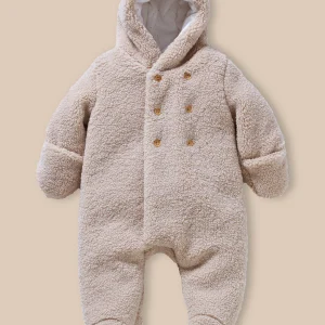 Combi-pilote Bébé en sherpa effet peluche
