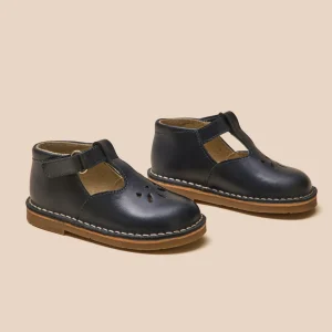 Salomés en cuir Bébé