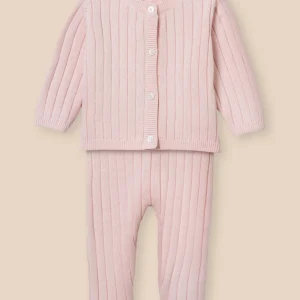 Ensemble bébé coton biologique et laine