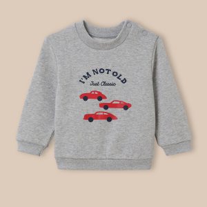 Sweat imprimé Bébé- Coton biologique