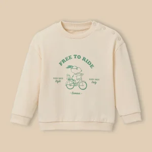 Sweat Bébé Cyrillus x PEANUTS(TM) Collection Snoopy