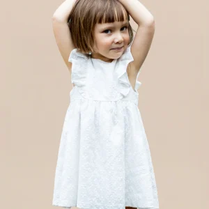 Robe brodée Sarah - Collection fêtes et mariages