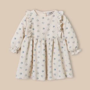 Robe en velours bébé