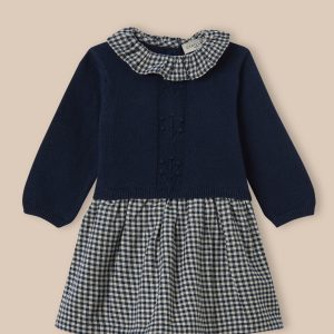 Robe Bébé bi-matière