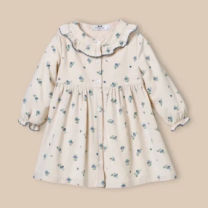 Robe en velours bébé