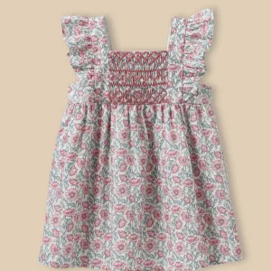 Robe en tissu Liberty Victoire - Collection fêtes et mariages