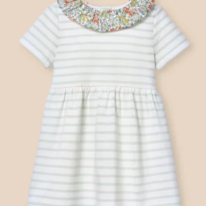 Robe marinière bébé - Coton biologique